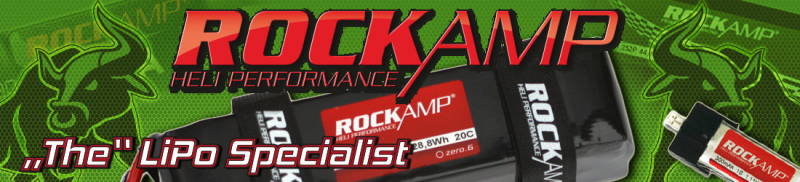 Rockamp Lipos, Servos and ESC