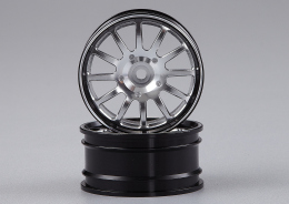 Mitsubishi Lancer Evo X CNC Alloy Rims (silver / black)