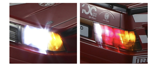 Alfa Romeo 75 Turbo Evoluzione - Scale LED Unit Set System
