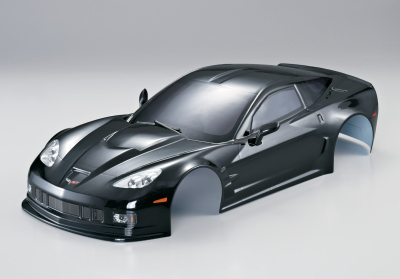 Corvette GT2 (1/10), black body, RTU all-in
