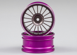 Alfa Romeo TZ3 corsa CNC Alloy Rims (grey / purple)