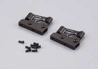 Aluminum wing mounts CNC „black“ short version