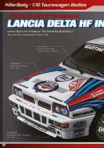 Lancia Delta HF Integrale catalog pages