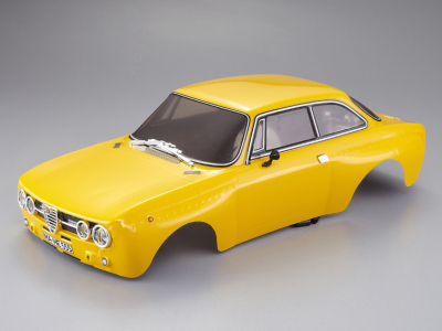 Alfa Romeo 2000 GTAm (1/10), yellow body, RTU all-in
