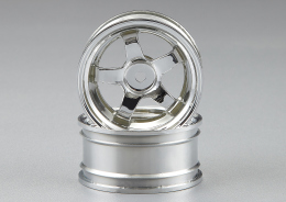 Drift wheels chrome (silver) V-Spoke inlay