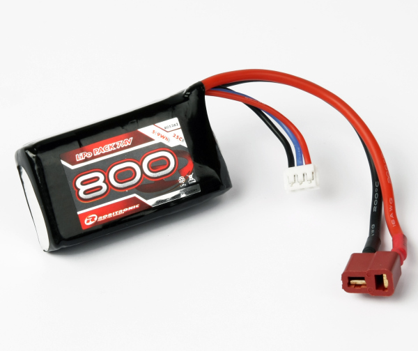 R05262 - Lipo 7,4V, 800mAh, 25C, 2S-1P