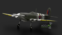 AccuRC Simulator Spitfire Electric