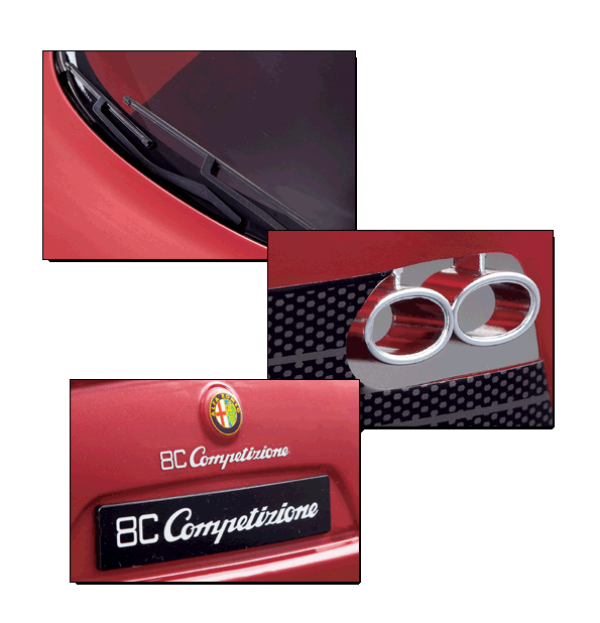 Alfa Romeo 8C 1/7 - Plastic Detail Set