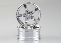 Drift wheels chrome (silver) 5-Spoke