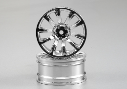 Drift wheels chrome (silver) Turbine