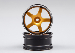 Mitsubishi Lancer Evo X CNC Alloy Rims (gold / black)