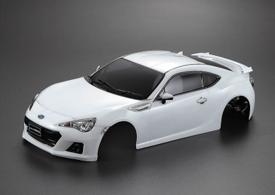 Subaru BRZ (1/10), white body, RTU all-in