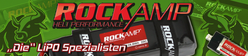 Rockamp Akkus, Regler und Servos