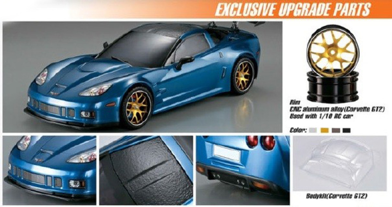 Accessori disponibili per la Chevrolet Corvette GT2: