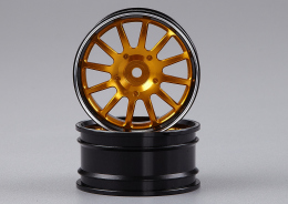 Mitsubishi Lancer Evo X CNC Alloy Rims (gold / black)