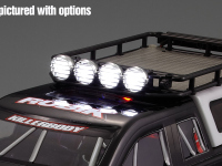 Light set for mounting on roof rack