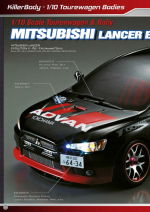 Mitsubishi Lancer Evolution X Catalog Pages