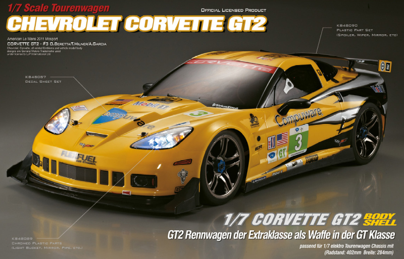 Chevrolet Corvette GT2 Karosserie 1/7