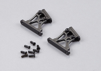 Aluminum wing mounts CNC „black“ medium version