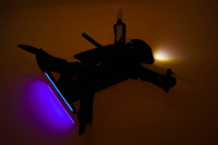 Ideal for night flight through built-in LEDs