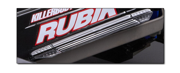 Rubik Monster Truck - Chrome door sill plates