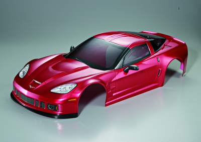 Corvette GT2 (1/7), metallic red body, RTU all-in