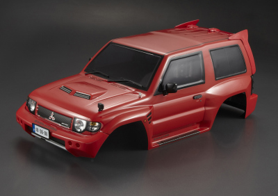 Mitsubishi Pajero Evo 1998 (1/10), red Body, RTU all-in