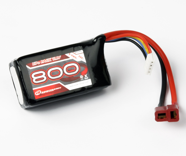 R05263 - Lipo 11,1V, 800mAh, 25C, 3S-1P