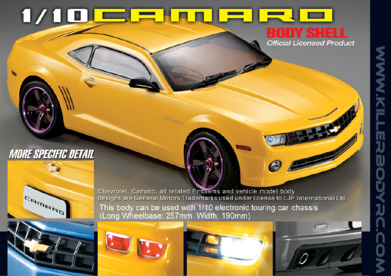 Chevrolet Camaro "licenza ufficiale!"