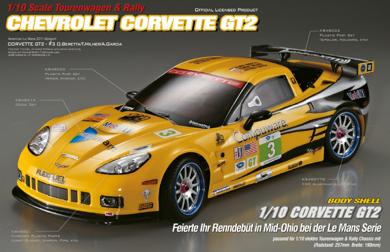 Chevrolet Corvette GT2 Karosserie