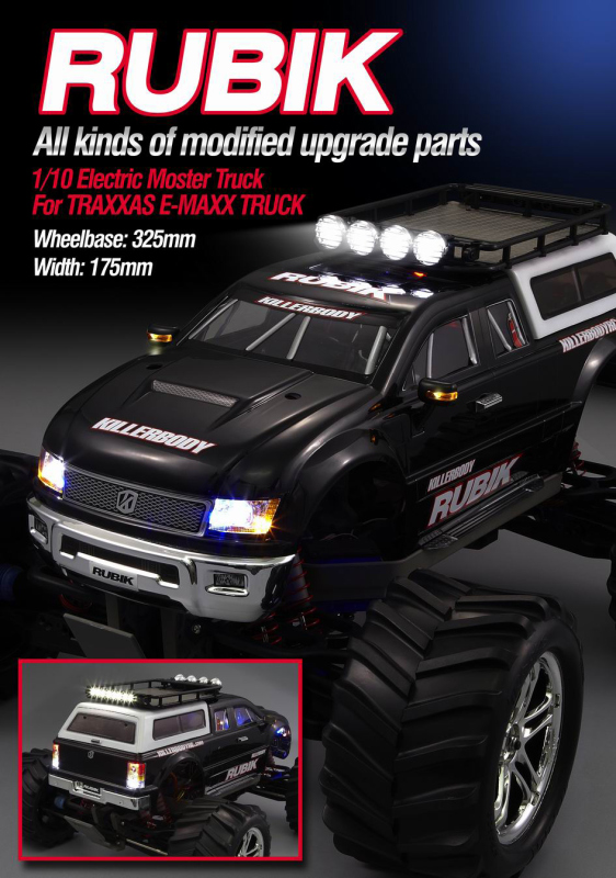 Carrozzeria Monster Truck RUBIK 1/10