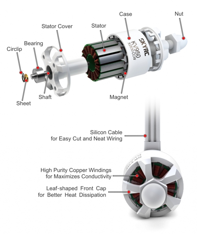 X2630 BL Motor SK400014